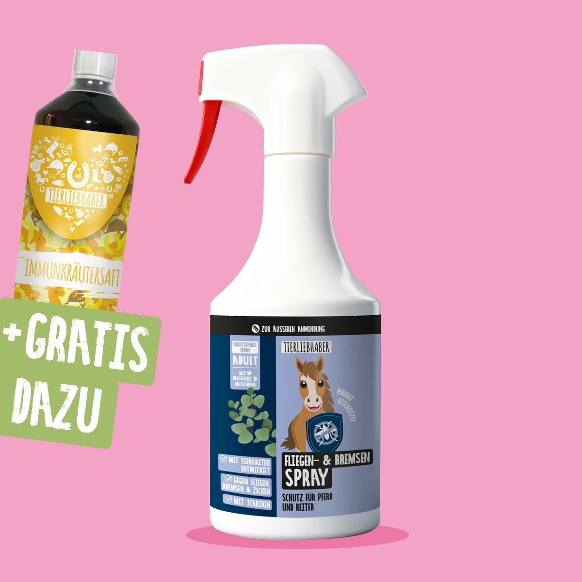 Fliegen & Bremsen Spray Pferd