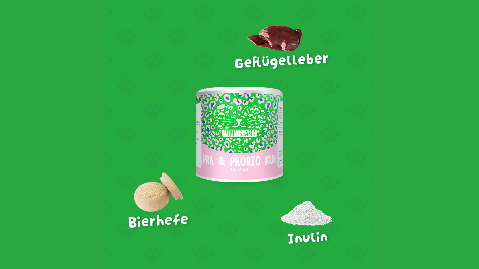 Für einen natürlich gesunden Katzen Darm!