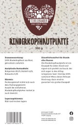 Rinderkopfhautplatte