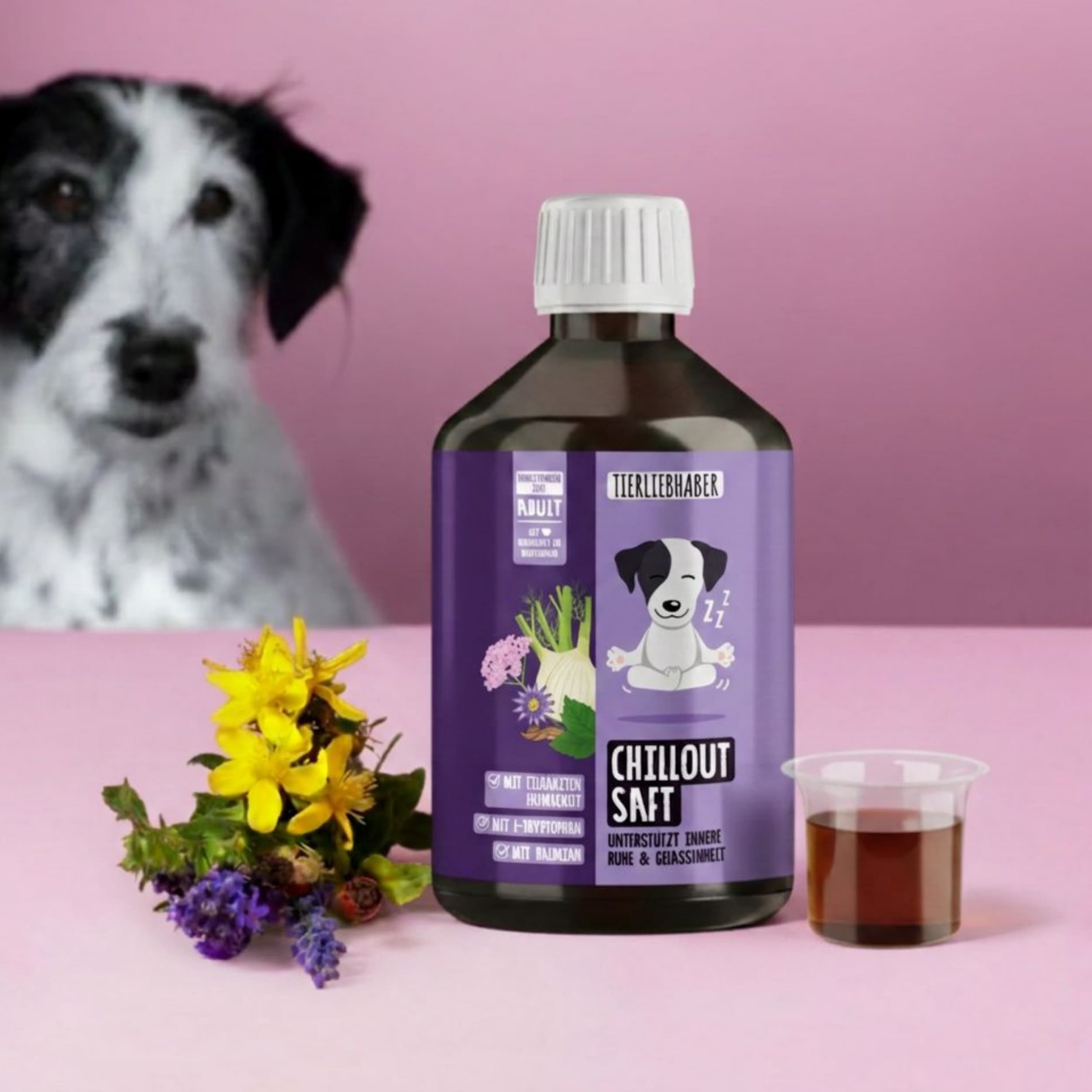 Chillout Saft für Hunde