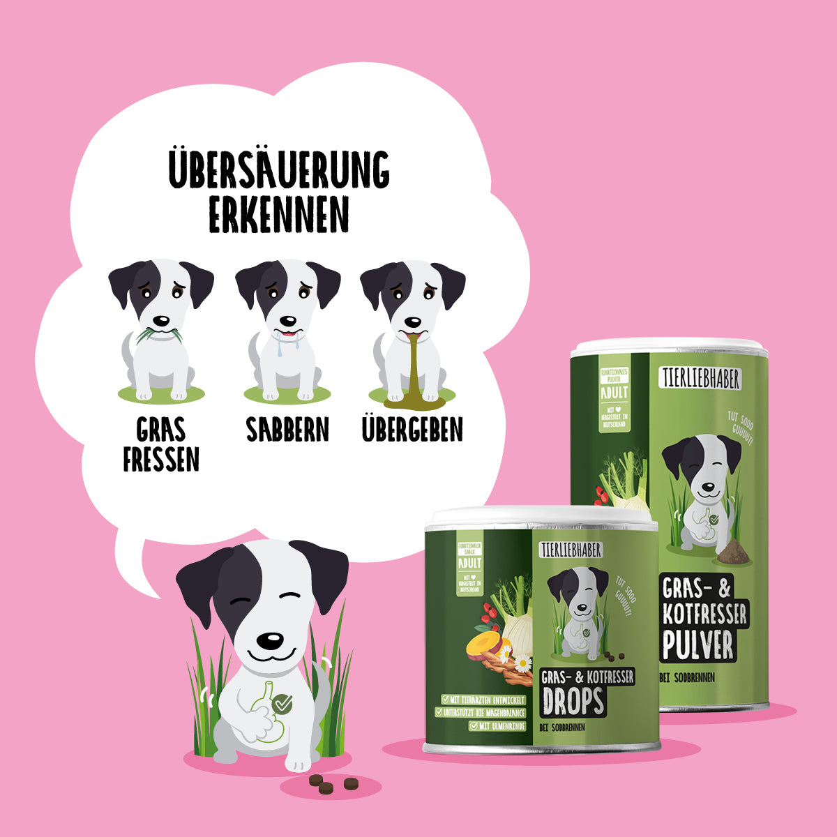 Gras- & Kotfresser Bundle