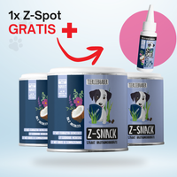 Zeckenschutz-Paket – 3x Z-Snack (gratis Z-Spot)
