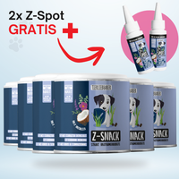 Zeckenschutz-Paket – 6x Z-Snack (2x gratis Z-Spot)