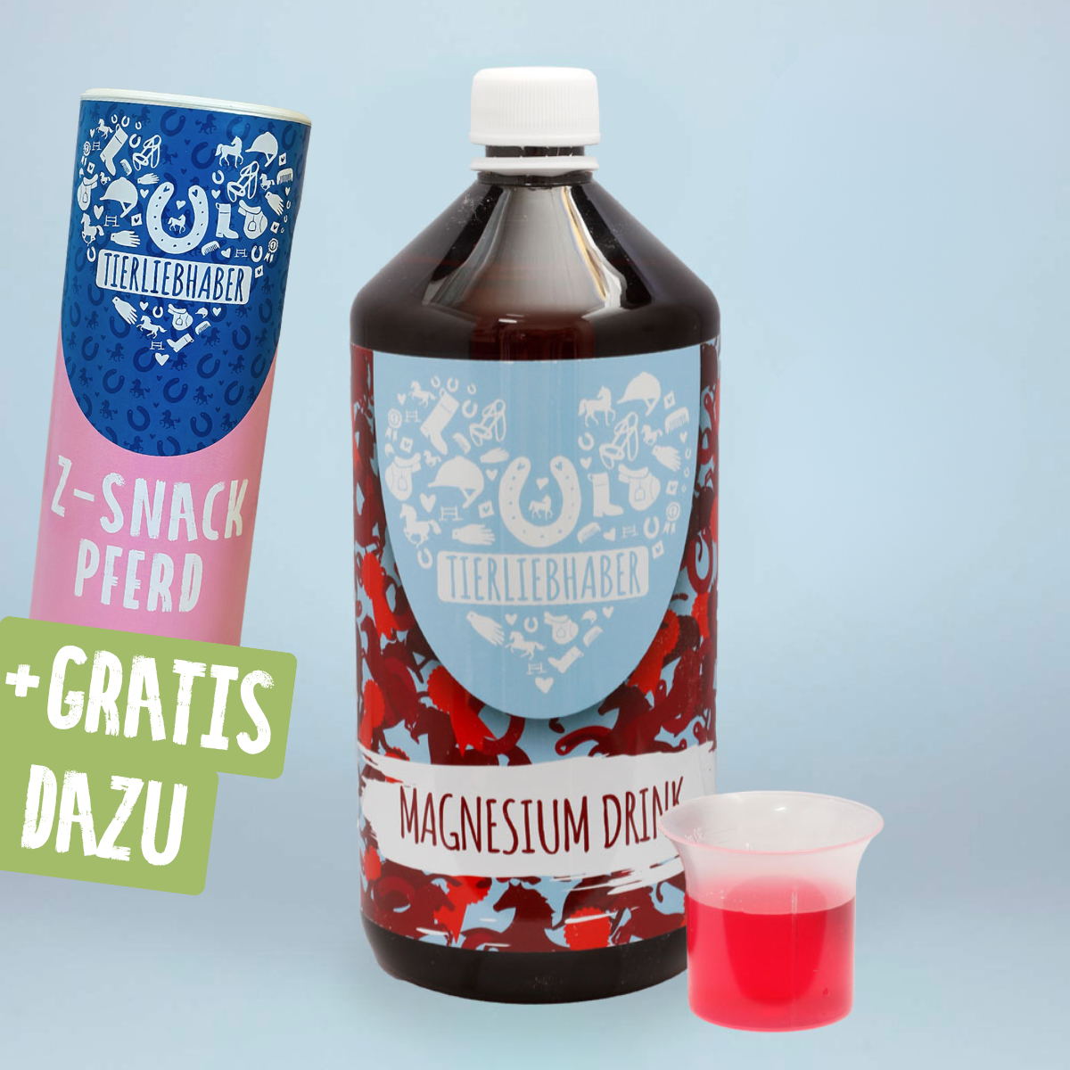 Magnesium Drink Pferd