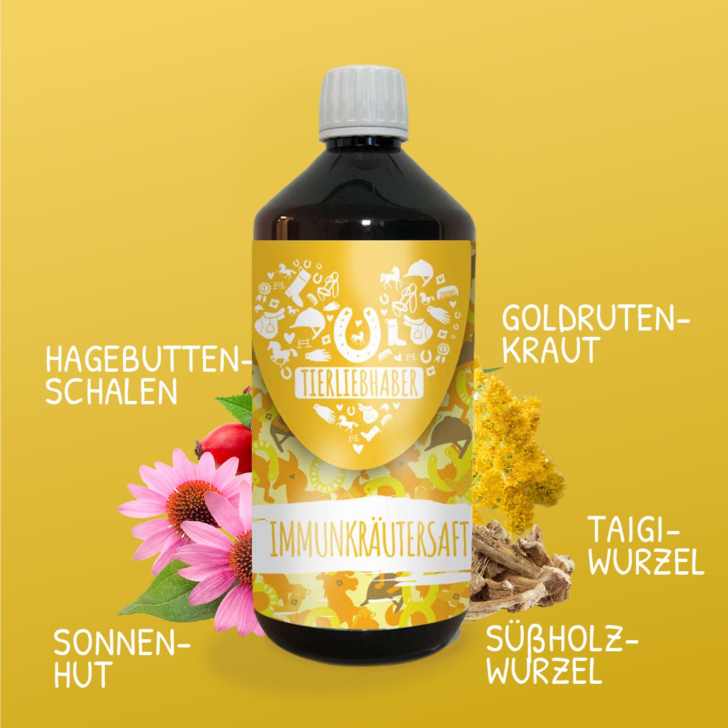 Immunkräutersaft Pferd