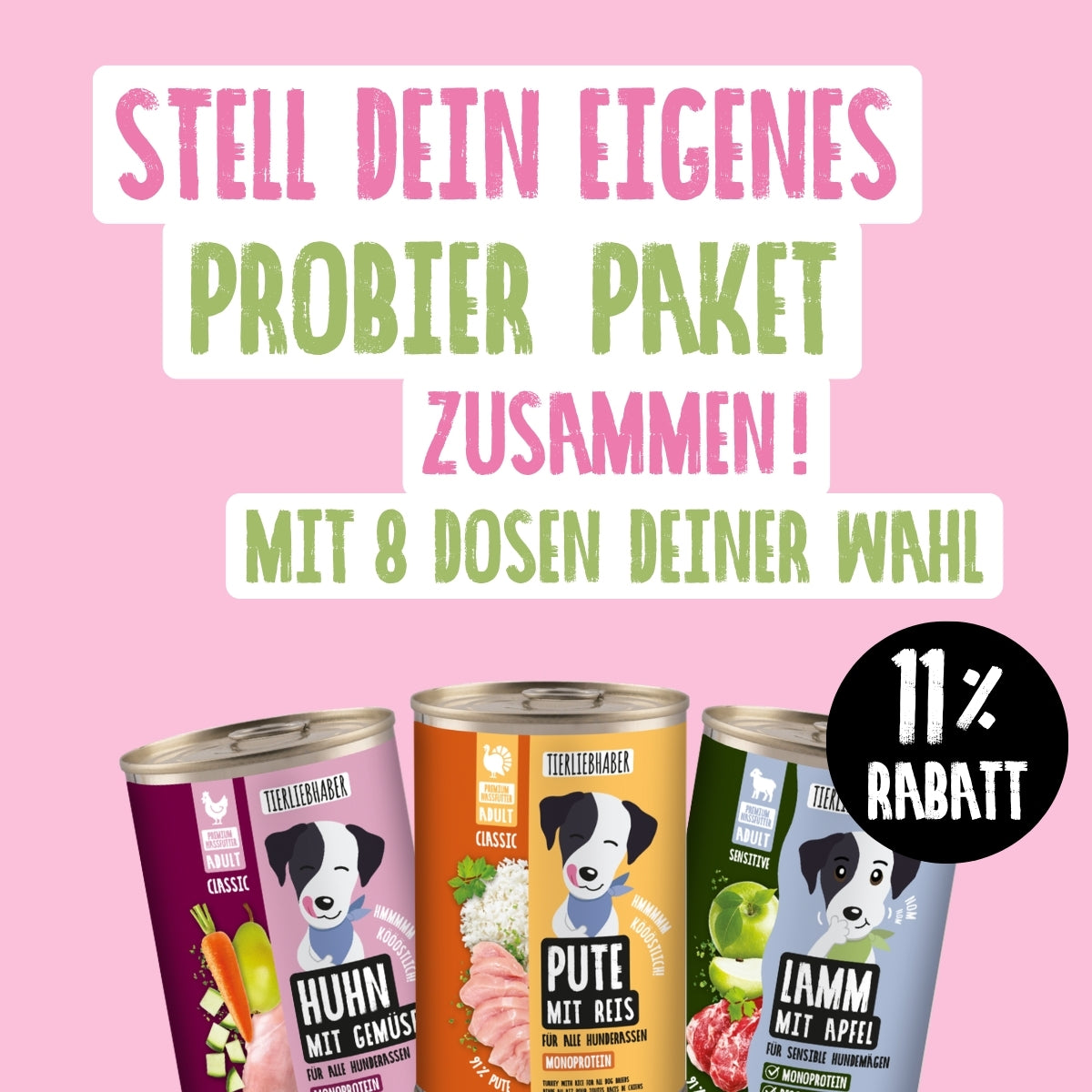 Erstelle dein Probier Paket