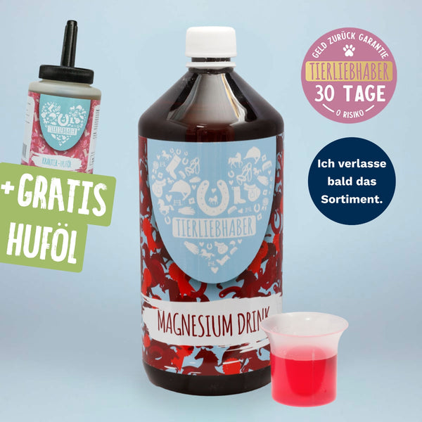 Magnesium Drink Pferd