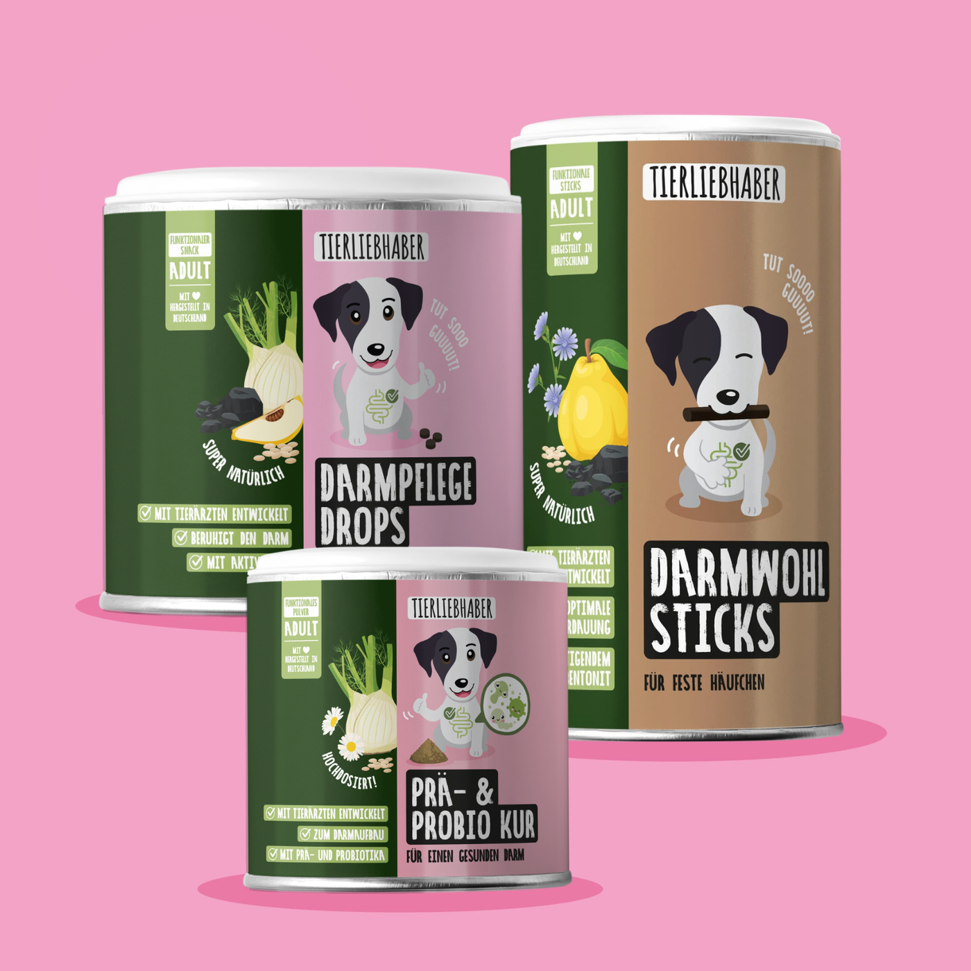 Darmsanierung Hund | Analdrüsen Bundle XL