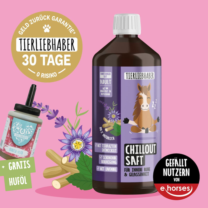 Chilloutsaft Pferd