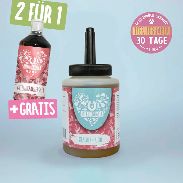 Kräuter Huföl Pferd