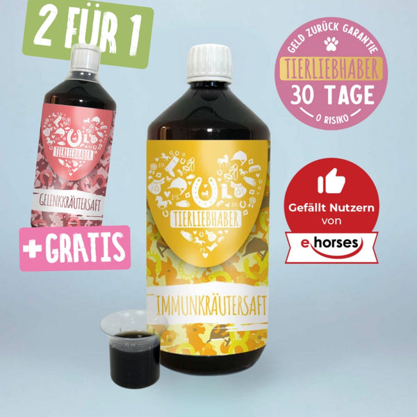 Immunkräutersaft Pferd