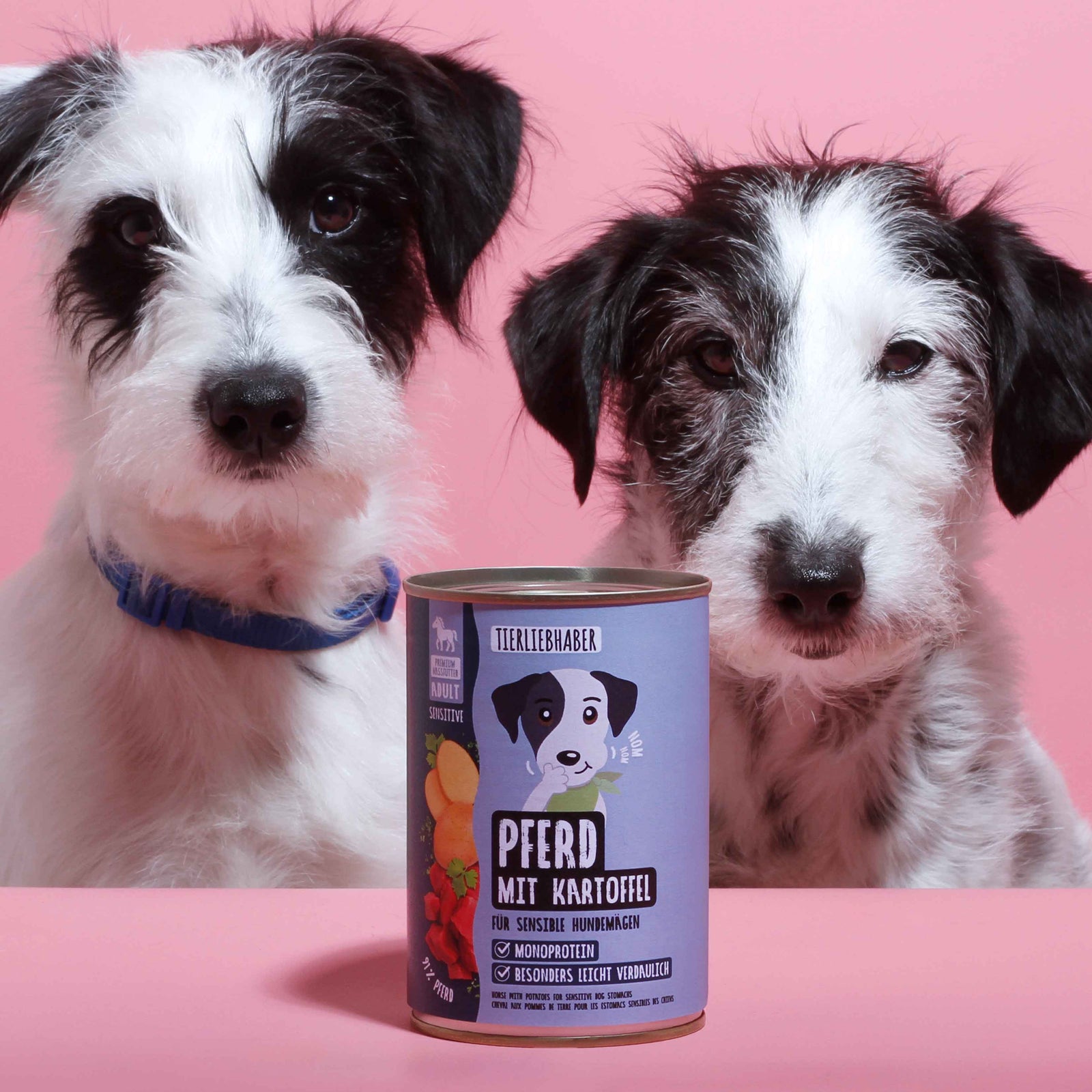 Nassfutter Pferd mit Kartoffel 400g – Tierliebhaber