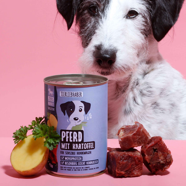 Nassfutter Pferd mit Kartoffel 400g