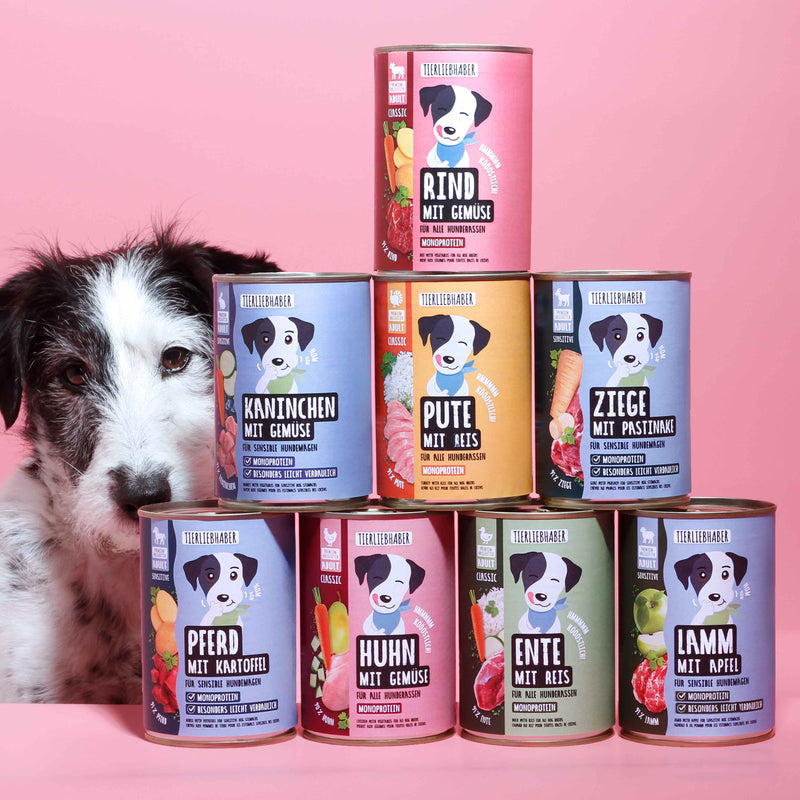 nassfutter hund aufbewahren Nassfutter Probier Paket 400g
