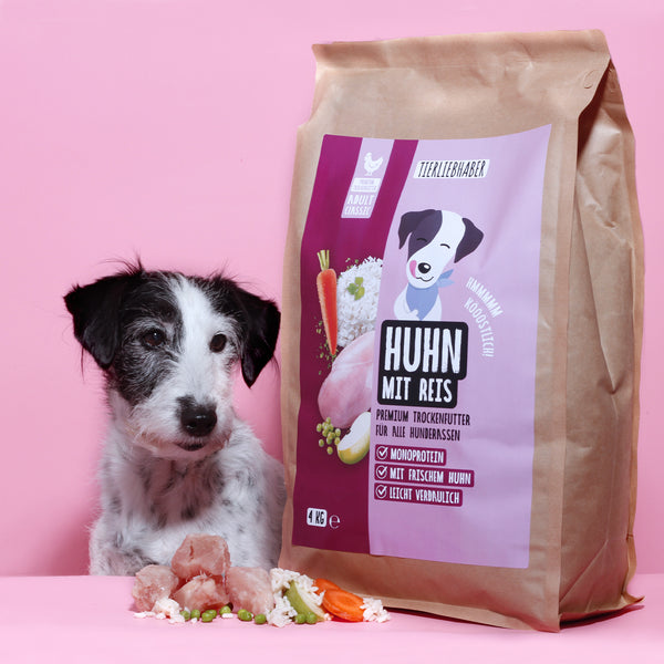 Trockenfutter Huhn mit Reis