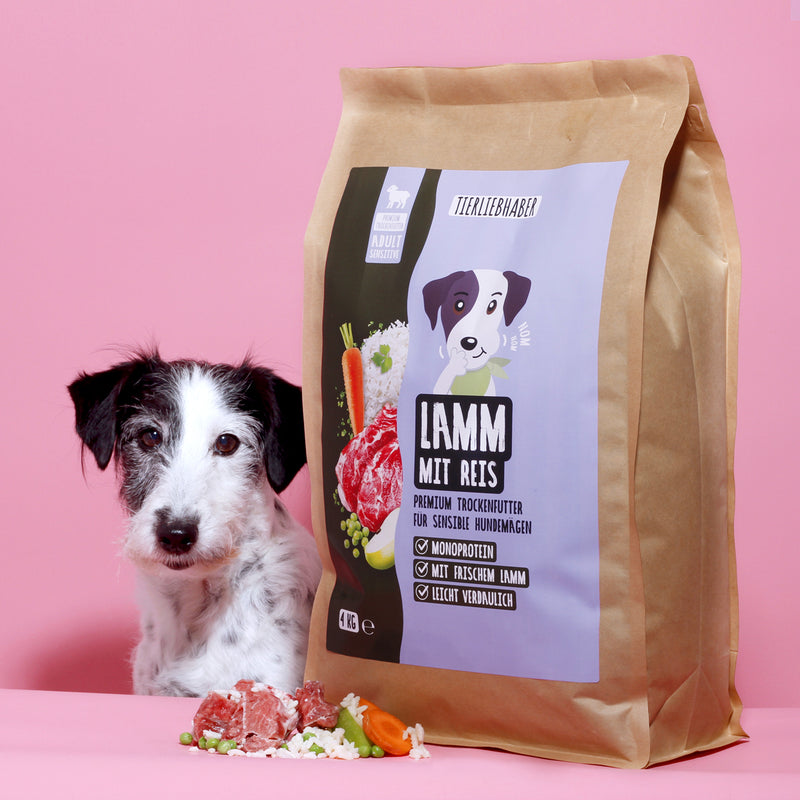 Trockenfutter Lamm mit Reis