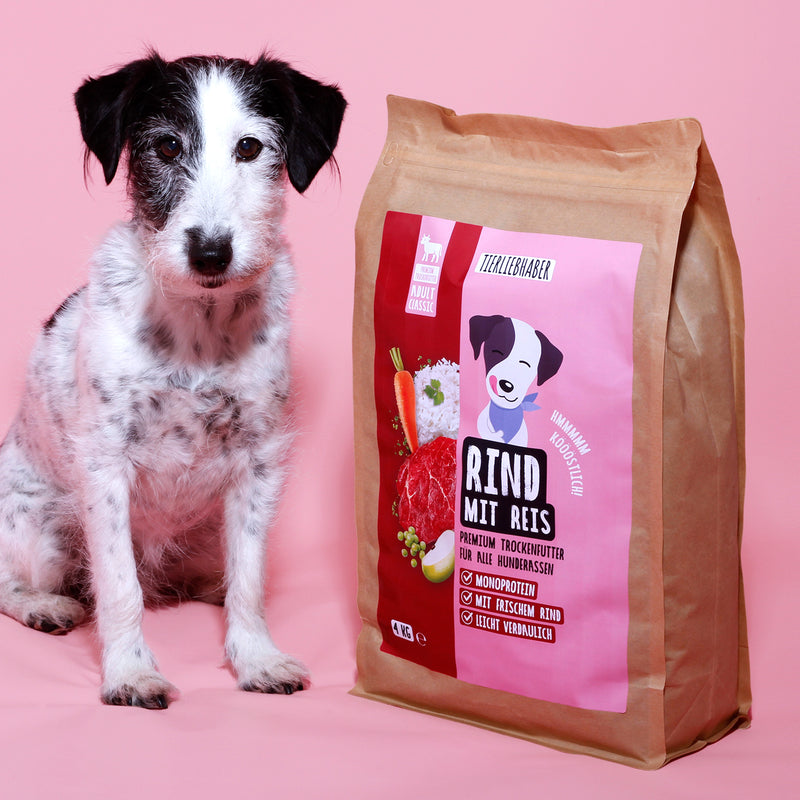 Trockenfutter Rind mit Reis