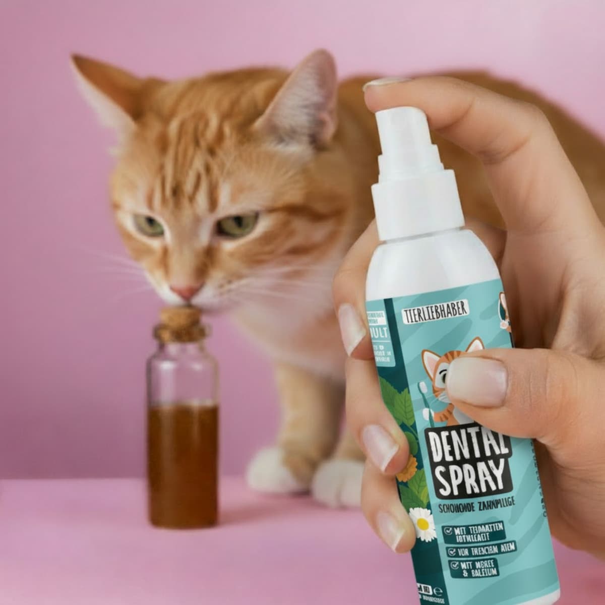 Dentalspray für Katzen