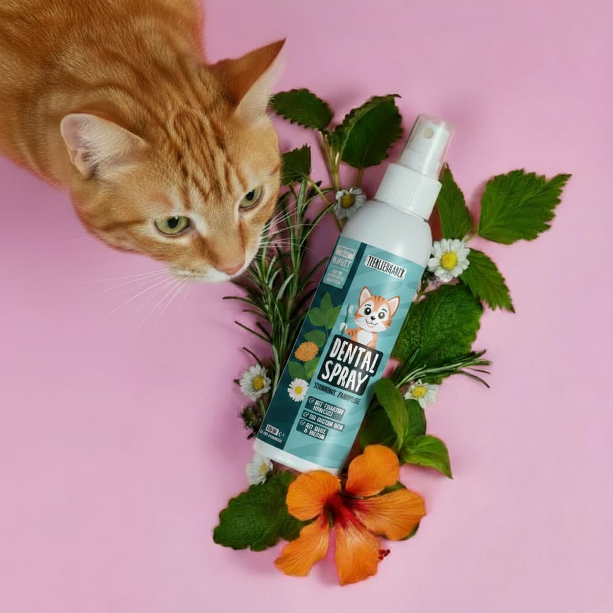 Dentalspray für Katzen