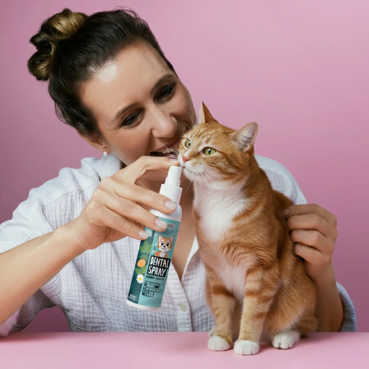 Dentalspray für Katzen