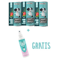 3x200g + Dentalspray gratis