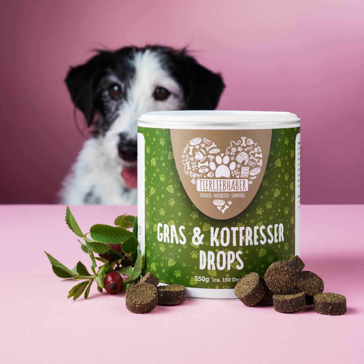 Gras- & Kotfresser Drops Probe gratis