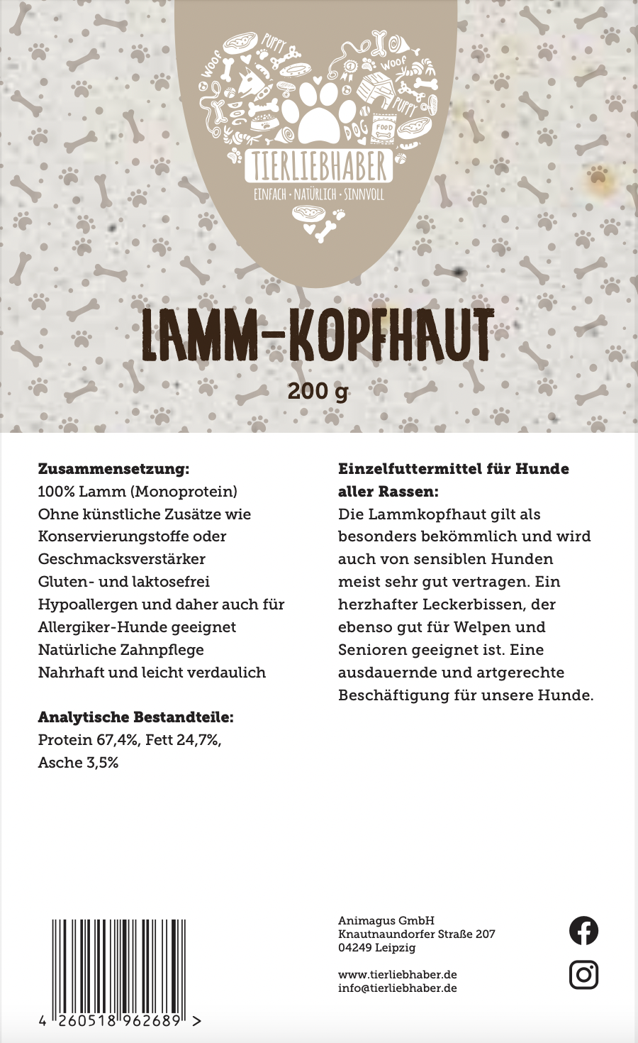 Lammkopfhaut
